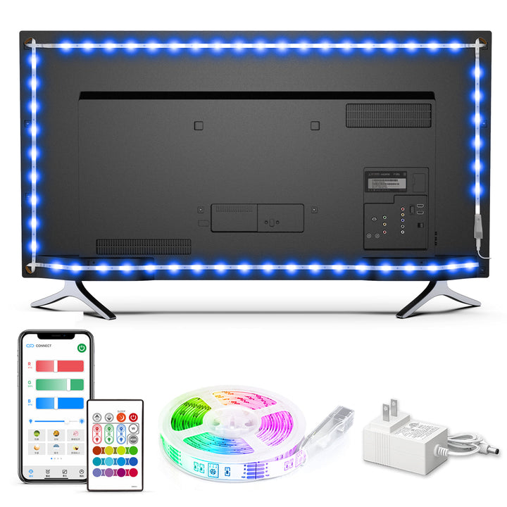 BASON TV LED Lights with Bluetooth APP Control - BASON