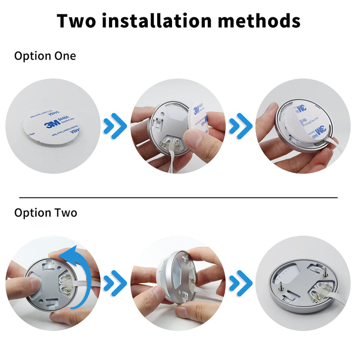 BASON Puck Lights with Bluetooth APP Control - BASON