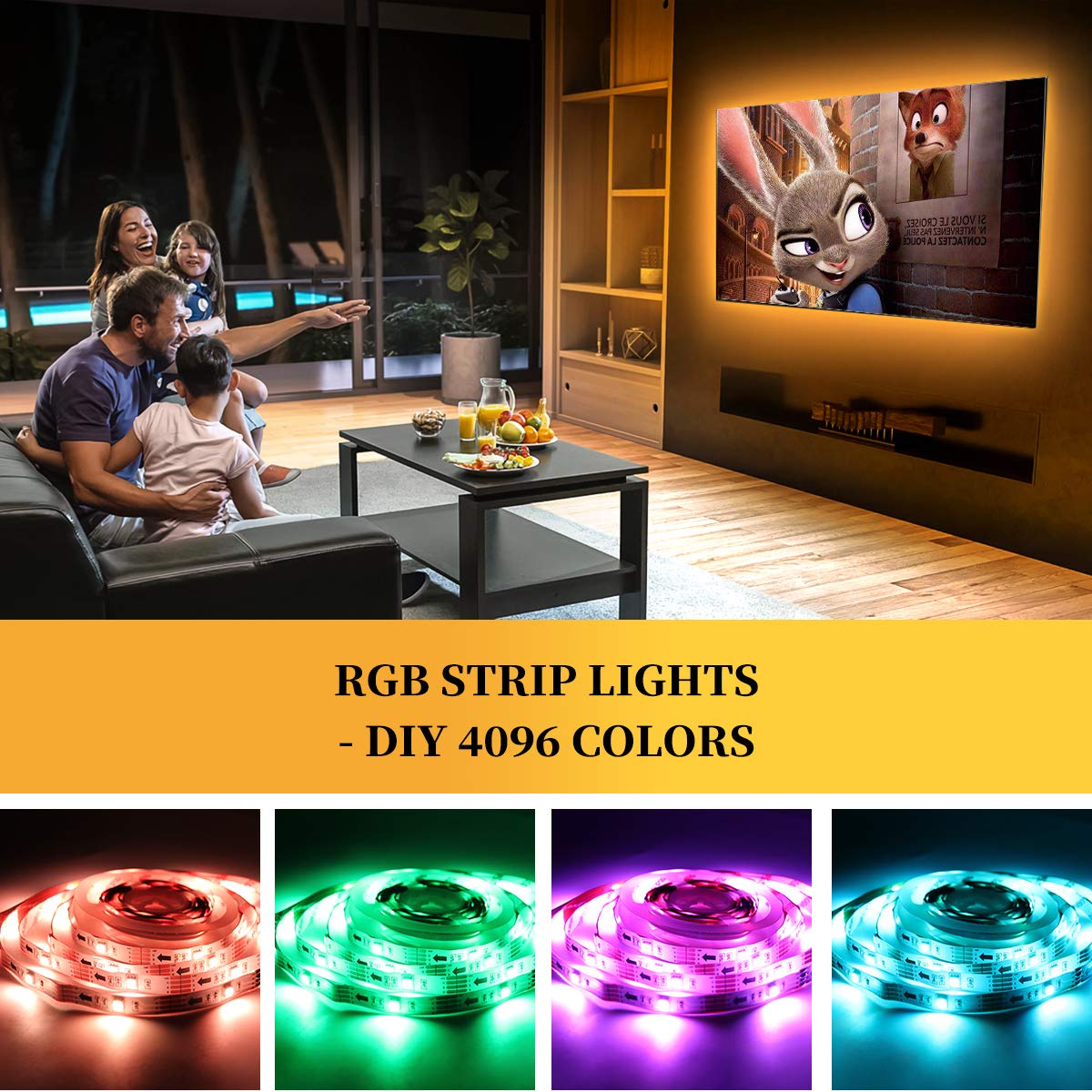 Shop TV Backlight for Home Theater Decor - BASON Lighting